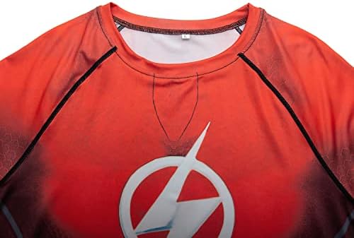 Компресиране Риза Модел Anlixin Super Hero с дълъг ръкав