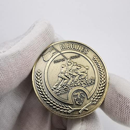 Военни Възпоменателни Монети на САЩ Печат Мемориал Медал на Иконата на Щастливата Монета