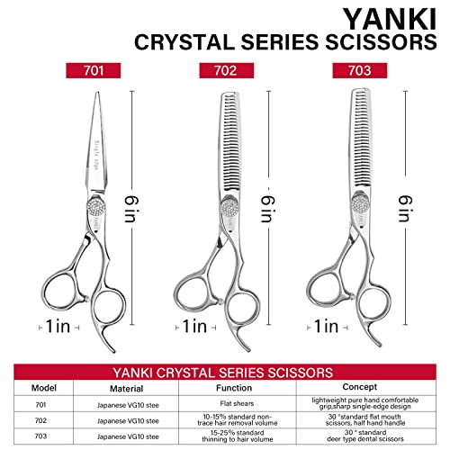Фризьорски ножици серия на vanya yambolova Professional razor crystal-японски салонные ножици от неръждаема