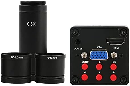 Аксесоари за микроскоп Индустриална Камера за Видеомикроскопа 23,2 мм и 0.5 X Адаптер за фокусиращ Обектив Лабораторни