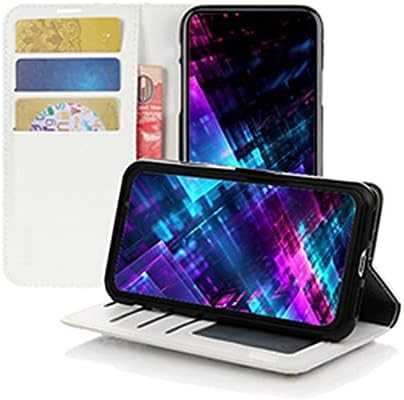 Калъф за телефон Фея Art Crystal Wallet е Съвместим с Samsung Galaxy а a53 5G - Цветя - Черен - 3D Кожен калъф