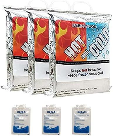 Термоизолированная чанта Withmolly (Hot Cold Bag) За продукти за съхранение и носене на Многократно пакети за