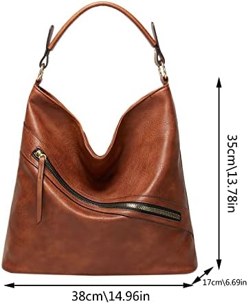 FVOWOH / Големи чанти-скитник За жени, Дамски Модерна Чанта През рамо, Однотонная пазарска Чанта, дамска чанта