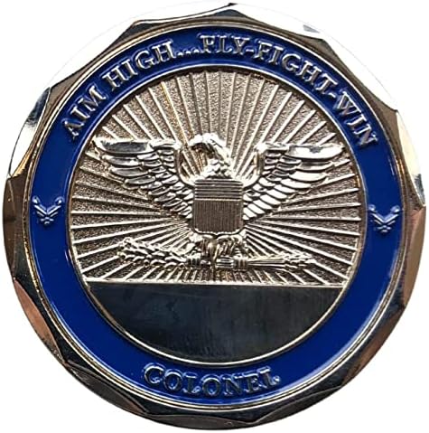 Монета на повикване в ранг полковник от военновъздушните сили на САЩ военновъздушните сили на САЩ