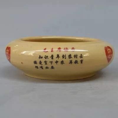 ZAMTAC Антични Колекция от порцелан на Културната революция на Мао Лин Пепелник За измиване на пепел в Пепелника
