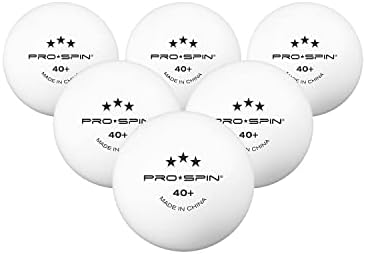 Топки за пинг-понг PRO SPIN - 3-звездни топки за тенис на маса | висока производителност на тренировъчните топки