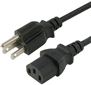 Ярък 3-Пинов конектор мрежов кабел ac адаптер, съвместим с стереодинамиком Bluetooth ECOXGEAR EcoTrek GDI-EXTRK210,