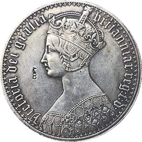 Challenge Coin Великобритания 1 Копие на Короната на Виктория Монети Колекция от копия на Подаръци Колекция
