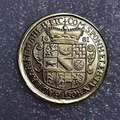 Професия Германия 1681 Документ 1718 Колекция от монети Възпоменателна Монета