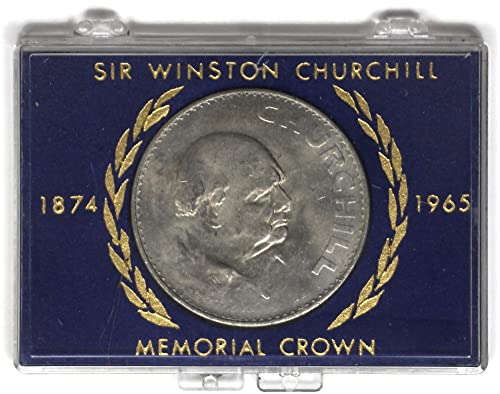 1965 Кралския Монетен двор Елизабет II Уинстън Чърчил Айде Короната на Продавача За Необращенном