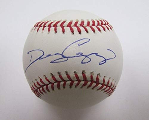 Бейзбол с автограф на Дейв Коггина OML 139748 - Бейзболни Топки с Автографи