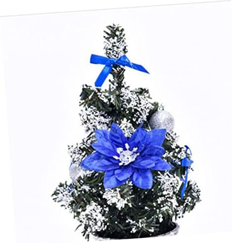 Garneck 2 бр. Декор на Работния Плот, Флаш Подаръци Изкуствена Бор Празнична Маса Коледно Дърво Декорация за