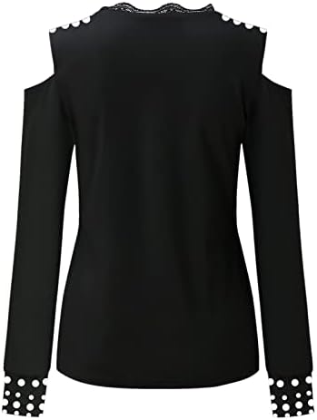 Пуловер за Жени, Ризи Y2K, Потници, Блузи с дълъг Ръкав, Есенни Блузи, Есенни Модни Блузи, Блузи-скок, Просто