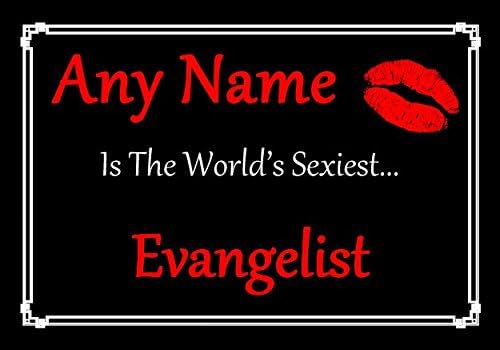 Персонализиран сертификат за най-сексуално евангелист в света