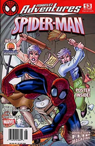 Списание Marvel Приключения Flip Magazine 13 VF / NM; Комиксите на Marvel | За всички възрасти на Човека-паяк,