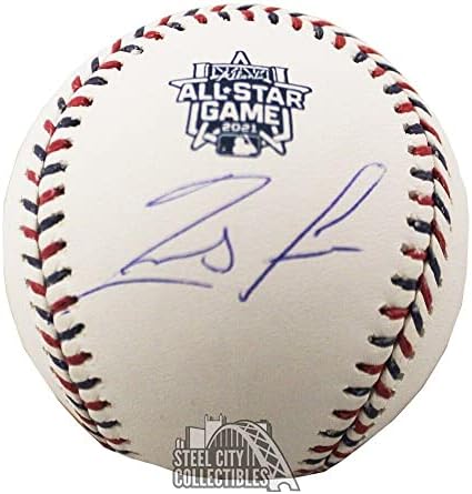 Официален бейзболен мач на звездите от 2021 година с автограф на Роналд Акуны-младши - JSA COA - Бейзболни топки