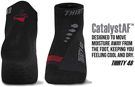 Чорапи за колоездене с Ниско деколте Thirty48 за мъже и Жени | Дишащи Спортни чорапи Унисекс