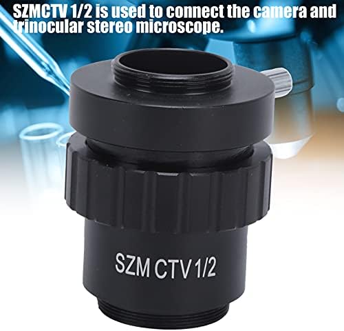 Обектив SZM CTV 1/2, Лесен за инсталиране на Адаптер обектив микроскоп на SZM CTV 1/2 за Тринокулярного Стереомикроскопа за Лаборатория за Камера за външен
