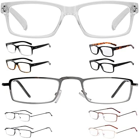 Eyekepper Спестете 10% на 5 опаковки пури в ограничени бройки очила за четене за мъже и 5 опаковки ридеров на