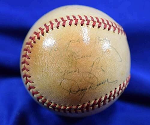 Дизи Дийн PSA ДНК Coa Автограф От Ръката на Ретро Бейзбол Бейзболни Топки С Автографи