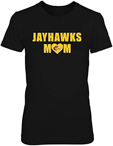 Hoody с качулка Kansas Jayhawks с принтом от фен - Мама Джейхокс - Канзас