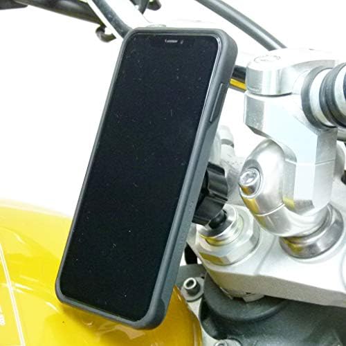 BUYBITS Определяне на стволови мотоциклет и калъф TiGRA FITCLIC Нео за iPhone Xs MAX е подходящ за Yamaha R1