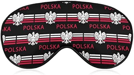 Полски Флаг - Polska Eagle Sleep Eye Mask Хубава Превръзка На Очите, Прикрывающая на Очите, Сенки за очи за