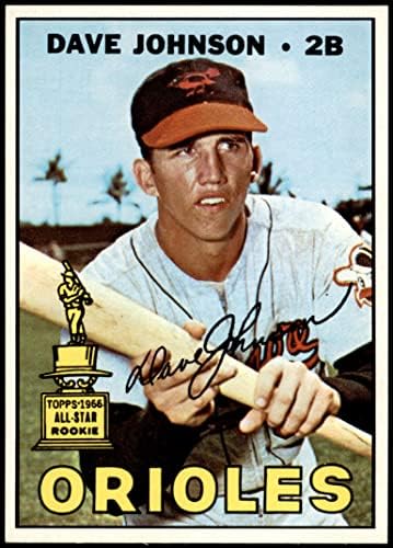 1967 Topps 363 Дейви Джонсън Балтимор Ориълс (Бейзболна картичка) Ню Йорк / MT Orioles