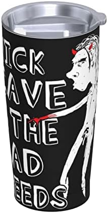 Nick Cave And The Bad Seeds Band Пътна Кафеена Чаша С Изолация От Неръждаема Стомана С Капак И Соломинками,