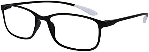 OPULIZE Ice 2 Опаковки Суперлегких Очила За четене Черен Сив Женски Мъжки RR61-17