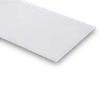 2447 Бял, Прозрачен Акрилен лист с дебелина 1/16 инча, 12 инча Ш x 12 Д (опаковка от 6 броя)