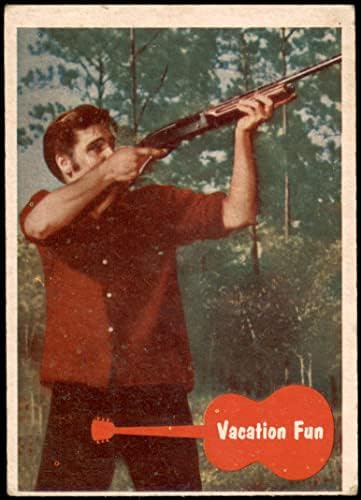 1956 г. Елвис Пресли 16 Весели празници (пощенска картичка) VG