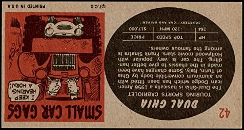 1961 Topps 42 Двойни Ghia (карта) NM+