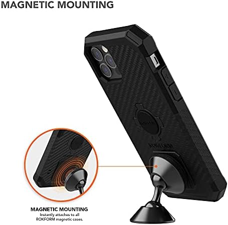 Закопчалка за колоездене телефона серия Rokform - Pro + Магнитно Управляемият планина за телефона на таблото