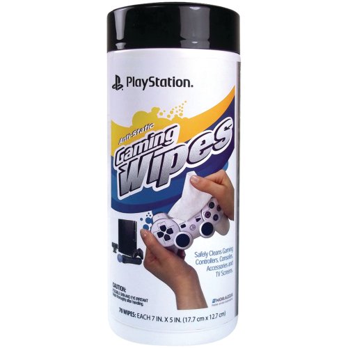 Почистващи кърпички за PlayStation контролери, конзоли и оборудване - 70 броя