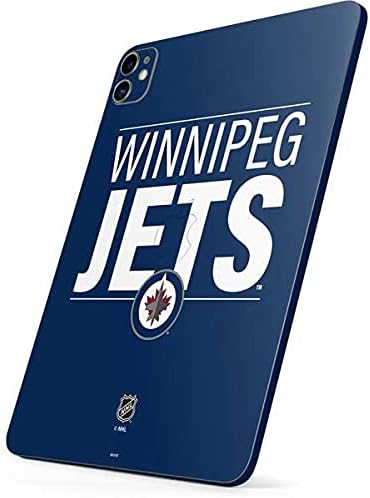 Стикер на таблет Skinit, съвместима с iPad Pro 12,9 инча (2021) - Официално лицензиран дизайн на линия NHL Winnipeg