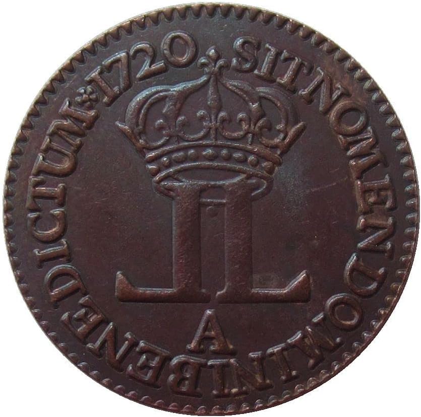 Френска Чуждестранна Копие от Медна Възпоменателни монети 1720 г.